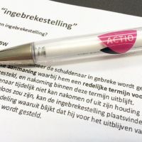 De 14 dagen brief voor incasso's bij consumenten